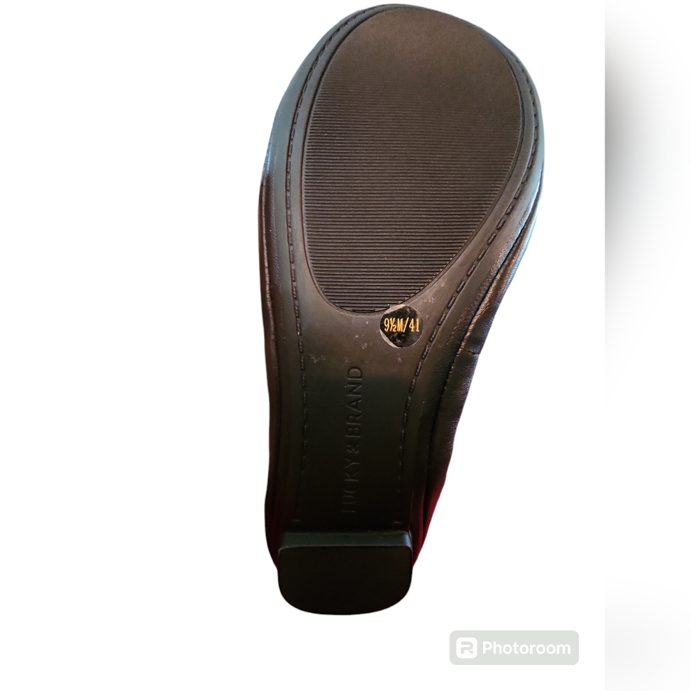 Lucky Brand Black Flats NWOB - Picture 8 of 9